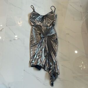 NWT Georgia Hardinge Dazed Dress Metallic Size 10